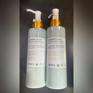 Truly beauty blueberry kush body lotion